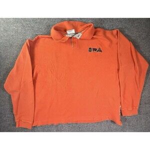 Vintage Fat Albert and the Gang Shirt Men XL Orange Platinum Fubu Embroidered